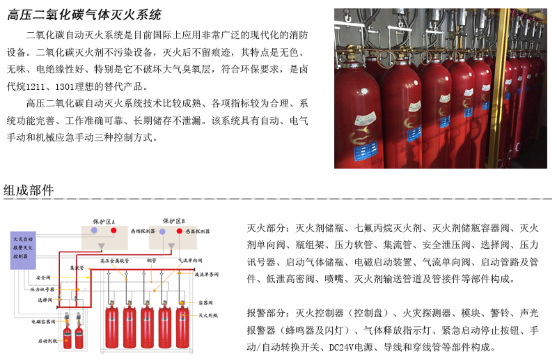 高压二氧化碳灭火系统